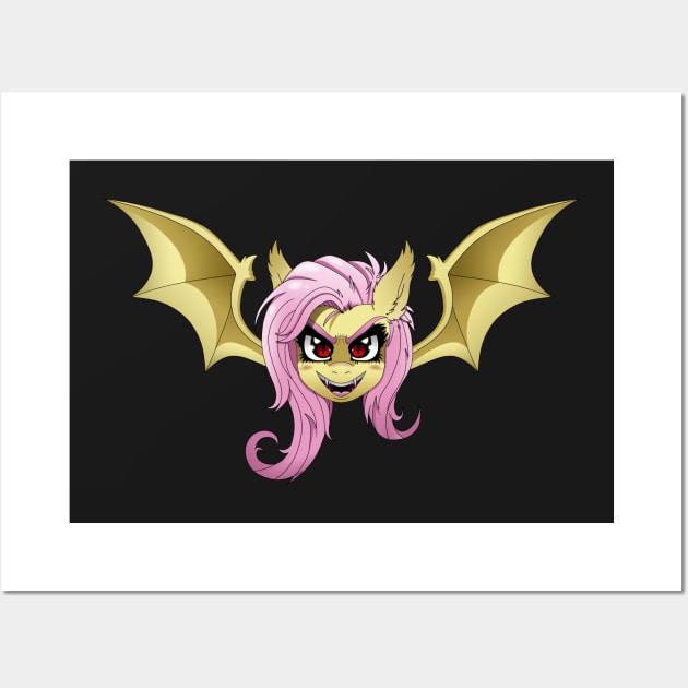 Flutterbat Wall Art by miqwib